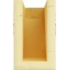 imageEkena Millwork 6quot H x 6quot D x 36quot W Rough Sawn Faux Wood Fireplace Mantel Kit w Ashford Corbels Aged Cedar