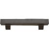 imageEkena Millwork 6quot H x 6quot D x 36quot W Rough Sawn Faux Wood Fireplace Mantel Kit w Ashford Corbels Aged Cedar