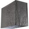 imageEkena Millwork 6quot H x 6quot D x 36quot W Rough Sawn Faux Wood Fireplace Mantel Kit wAlamo Corbels Aged Cedar