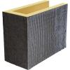imageEkena Millwork 6quot H x 6quot D x 36quot W Rough Sawn Faux Wood Fireplace Mantel Kit wAlamo Corbels Aged Cedar