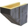 imageEkena Millwork 8quot H x 8quot D x 36quot W Riverwood Faux Wood Fireplace Mantel Kit w Ashford Corbels Premium Hickory