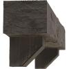 imageEkena Millwork 8quot H x 8quot D x 36quot W Riverwood Faux Wood Fireplace Mantel Kit w Ashford Corbels Premium Hickory