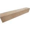 imageEkena Millwork BMHH3C0080X080X096UN 3Sided U Hand Hewn Endurathane Faux Wood Ceiling Beam 8quotW x 8quotH x 8L Ready for Paint