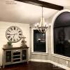 imageEkena Millwork BMHH3C0080X080X096UN 3Sided U Hand Hewn Endurathane Faux Wood Ceiling Beam 8quotW x 8quotH x 8L Ready for Paint