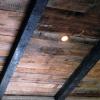 imageEkena Millwork BMHH3C0080X080X096UN 3Sided U Hand Hewn Endurathane Faux Wood Ceiling Beam 8quotW x 8quotH x 8L Ready for Paint