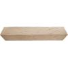 imageEkena Millwork BMHH3C0080X080X096UN 3Sided U Hand Hewn Endurathane Faux Wood Ceiling Beam 8quotW x 8quotH x 8L Ready for Paint