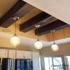 imageEkena Millwork BMHH3C0080X080X096ZD 3Sided U Hand Hewn Endurathane Faux Wood Ceiling Beam 8quotW x 8quotH x 8L Premium Aged