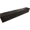 imageEkena Millwork BMHH3C0080X080X096ZH 3Sided U Hand Hewn Endurathane Faux Wood Ceiling Beam 8quotW x 8quotH x 8L Premium Hickory