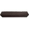 imageEkena Millwork BMHH3C0080X080X096ZM 3Sided U Hand Hewn Endurathane Faux Wood Ceiling Beam 8quotW x 8quotH x 8L Premium Mahogany