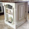 imageEkena Millwork COL03X03X35HARW Hamilton Rope Cabinet Column Top Block 6 18quot Bottom Block 7 18quot 3 34quotW x 3 34quotD x 35 12quotH RubberwoodRubberwood