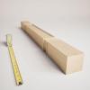 imageEkena Millwork COL03X03X35KERW Kent Raised Panel Cabinet Column Top Block 6 18quot Bottom Block 7 18quot 3 34quotW x 3 34quotD x 35 12quotH RubberwoodAlder