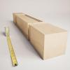 imageEkena Millwork COL03X03X35KERW Kent Raised Panel Cabinet Column Top Block 6 18quot Bottom Block 7 18quot 3 34quotW x 3 34quotD x 35 12quotH RubberwoodAlder