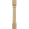 imageEkena Millwork COL03X03X35TRRW Traditional Cabinet Column Top Block 6 18quot Bottom Block 7 18quot 3 34quotW x 3 34quotD x 35 12quotH RubberwoodCherry