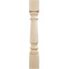 imageEkena Millwork COL05X05X35LERW Legacy Tapered Cabinet Column Top Block 6quot Bottom Block 7quot 5quotW x 5quotD x 35 12quotH RubberwoodAlder