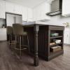 imageEkena Millwork COL05X05X35LERW Legacy Tapered Cabinet Column Top Block 6quot Bottom Block 7quot 5quotW x 5quotD x 35 12quotH RubberwoodMaple