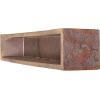 imageEkena Millwork MANUKP06X06X36AC Knotty Pine Faux Wood Fireplace Mantel 6quot H x 6quot D x 36quot W Aged Cedar