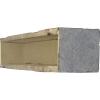 imageEkena Millwork MANUPC06X06X36AC Pecky Cypress Faux Wood Fireplace Mantel 6quot H x 6quot D x 36quot W Aged Cedar