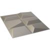 imageEkena Millwork WP20X20STWH 19 58quotW x 19 58quotH Stratford EnduraWall Decorative 3D Wall Panel Covers 267 Sq FtAluminum