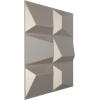 imageEkena Millwork WP20X20STWH 19 58quotW x 19 58quotH Stratford EnduraWall Decorative 3D Wall Panel Covers 267 Sq FtAluminum