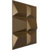 imageEkena Millwork WP20X20STWH 19 58quotW x 19 58quotH Stratford EnduraWall Decorative 3D Wall Panel Covers 267 Sq FtChampagne Bronze