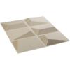imageEkena Millwork WP20X20STWH 19 58quotW x 19 58quotH Stratford EnduraWall Decorative 3D Wall Panel Covers 267 Sq FtMetalic Pearl Mist