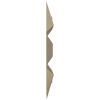 imageEkena Millwork WP20X20STWH 19 58quotW x 19 58quotH Stratford EnduraWall Decorative 3D Wall Panel Covers 267 Sq FtMetallic Champagne Mist