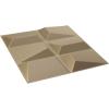 imageEkena Millwork WP20X20STWH 19 58quotW x 19 58quotH Stratford EnduraWall Decorative 3D Wall Panel Covers 267 Sq FtMetallic Champagne Mist
