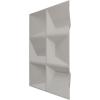 imageEkena Millwork WP20X20STWH 19 58quotW x 19 58quotH Stratford EnduraWall Decorative 3D Wall Panel Covers 267 Sq FtMetallic Rust Mist