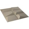 imageEkena Millwork WP20X20STWH 19 58quotW x 19 58quotH Stratford EnduraWall Decorative 3D Wall Panel Covers 267 Sq FtMetallic Silver