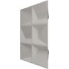 imageEkena Millwork WP20X20STWH 19 58quotW x 19 58quotH Stratford EnduraWall Decorative 3D Wall Panel Covers 267 Sq FtSatin Canyon Green