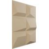 imageEkena Millwork WP20X20STWH 19 58quotW x 19 58quotH Stratford EnduraWall Decorative 3D Wall Panel Covers 267 Sq FtSmokey Beige