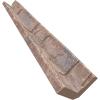 imageUniversal Inside Corner for EverStone Faux Stone Siding Panels 3quotW x 3quotD x 48quotH Iron Mill ColorOrchard Cliff
