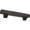 image6quotH x 6quotD x 36quotW Knotty Pine Faux Wood Fireplace Mantel Kit w Ashford Corbels Aged Cedar