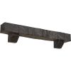 imageEkena Millwork 8quot H x 8quot D x 36quot W Riverwood Faux Wood Fireplace Mantel Kit w Ashford Corbels Premium Hickory