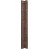 imageUniversal Inside Corner for EverStone Faux Stone Siding Panels 3quotW x 3quotD x 48quotH Iron Mill ColorAutumn Bronze