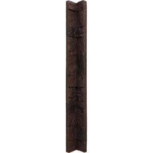 imageEkena Millwork 3quotW x 3quotD x 48quotH Universal Inside Corner for StoneWall Faux Stone Siding Panels SandstoneDeep Creek