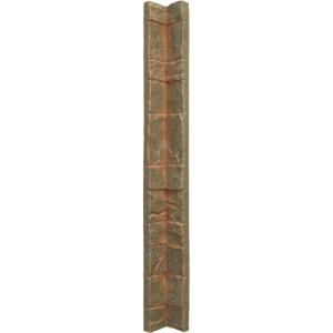 imageEkena Millwork 3quotW x 3quotD x 48quotH Universal Inside Corner for StoneWall Faux Stone Siding Panels SandstoneIron Mill