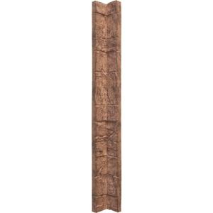 imageEkena Millwork 3quotW x 3quotD x 48quotH Universal Inside Corner for StoneWall Faux Stone Siding Panels SandstoneSedona
