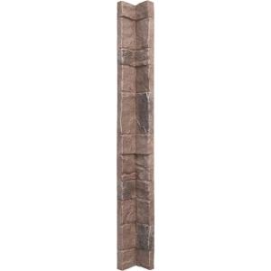 imageEkena Millwork 3quotW x 3quotD x 48quotH Universal Inside Corner for StoneWall Faux Stone Siding Panels SandstoneShasta