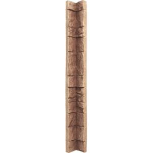 imageEkena Millwork 3quotW x 3quotD x 48quotH Universal Inside Corner for StoneWall Faux Stone Siding Panels SandstoneWheat Field