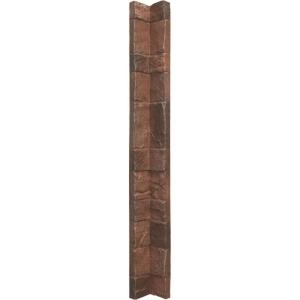 imageEkena Millwork 3quotW x 3quotD x 48quotH Universal Inside Corner for StoneWall Faux Stone Siding Panels SandstoneYork Town