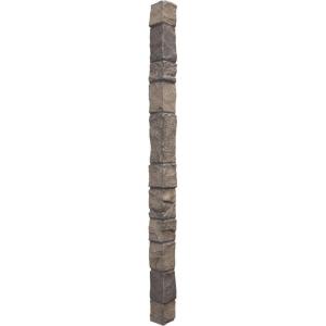 imageEkena Millwork 3quotW x 3quotD x 48quotH Universal Outside Corner for StoneWall Faux Stone Siding Panels SandstoneCascade River