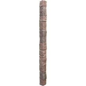 imageEkena Millwork 3quotW x 3quotD x 48quotH Universal Outside Corner for StoneWall Faux Stone Siding Panels SandstoneShasta