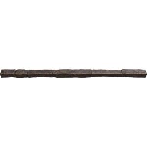 imageEkena Millwork 48quotW x 2quotD x 2quotH Universal Trim Sill for StoneWall Faux Stone Siding Panels Canyon BrownAlder Creek