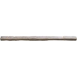 imageEkena Millwork 48quotW x 2quotD x 2quotH Universal Trim Sill for StoneWall Faux Stone Siding Panels Canyon BrownCannondale
