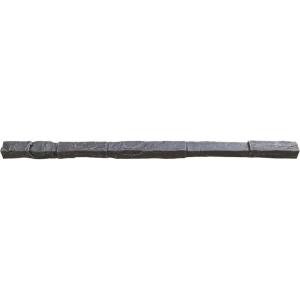 imageEkena Millwork 48quotW x 2quotD x 2quotH Universal Trim Sill for StoneWall Faux Stone Siding Panels Canyon BrownDark River