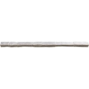 imageEkena Millwork 48quotW x 2quotD x 2quotH Universal Trim Sill for StoneWall Faux Stone Siding Panels Canyon BrownGrey Granite