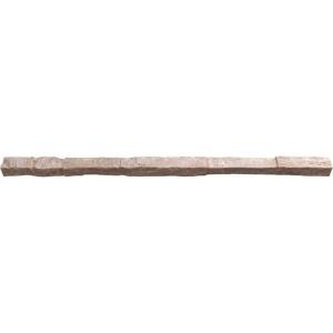 imageEkena Millwork 48quotW x 2quotD x 2quotH Universal Trim Sill for StoneWall Faux Stone Siding Panels Canyon BrownMount Vernon