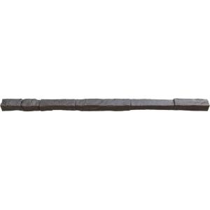 imageEkena Millwork 48quotW x 2quotD x 2quotH Universal Trim Sill for StoneWall Faux Stone Siding Panels Canyon BrownRiver Moss