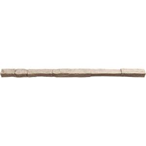 imageEkena Millwork 48quotW x 2quotD x 2quotH Universal Trim Sill for StoneWall Faux Stone Siding Panels Canyon BrownValley Spring